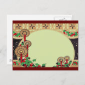 アールデコキャンドル シーズンポストカード (正面/裏面)