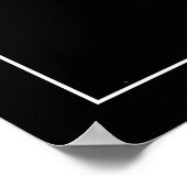 アールデコキューピッドとカップルのヴィンテージポスター ポスター (角)