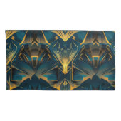 アールデコキングペア枕カバー 枕カバー (裏面-右)