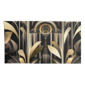 アールデコキングペア枕カバー 枕カバー (裏面-右)