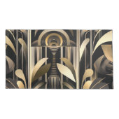 アールデコキングペア枕カバー 枕カバー (裏面-左)