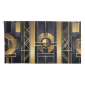 アールデコキングペア 枕カバー (裏面-右)