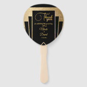 アールデコギャツビー結婚ズ ハンドファン (裏面)