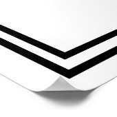 アールデコギャツビー食べ「ドリンク結婚したビー」プリント ポスター (角)