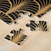 アールデコクラシック：ジオメトリヴィンテージオーナメント。 ジグソーパズル (側面)