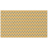 アールデコクレーン – 黄色の背景 テーブルクロス (正面(横))