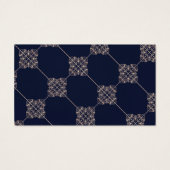 アールデコグラマー |ネイビーブルー赤面結婚ズWebサイト (裏面)