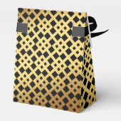 アールデコグラムゴールデン結婚式の引き出物サンキュー フェイバーボックス (裏面サイド)