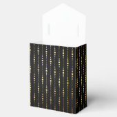 アールデコグラムゴールデン結婚式の引き出物サンキュー フェイバーボックス (オープン)