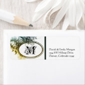 アールデコグランジモノグラム住所 シール (インサイチュ)