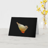 アールデコグリーティングカード カード (黄色い花)