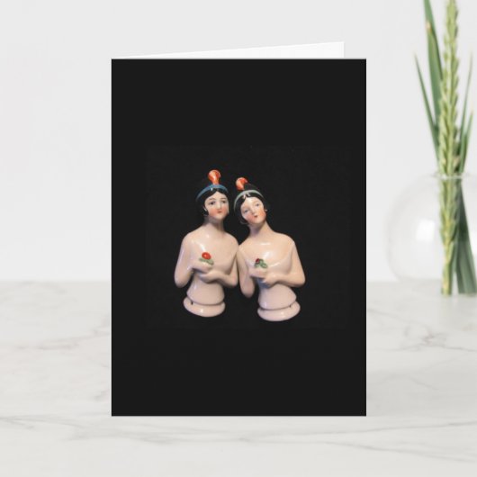 アールデコグリーティングカードby Studio Boheme カード (正面)