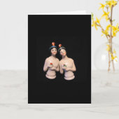 アールデコグリーティングカードby Studio Boheme カード (黄色い花)