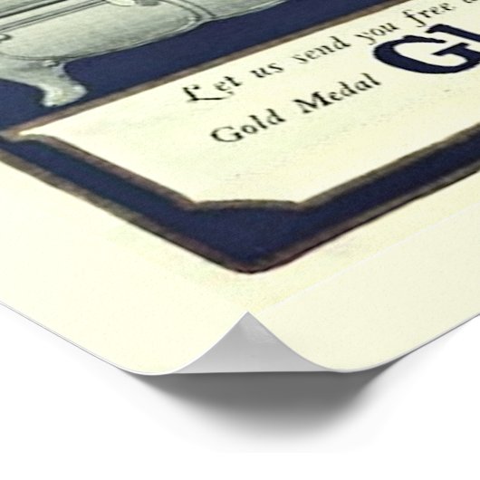 アールデコグレンウッドストーブのポスター ポスター (角)