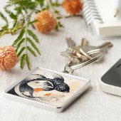 アールデココイキーチェーン キーホルダー (側面)