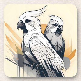 アールデココッカティエル懸命プラスチックコースターセット コースター