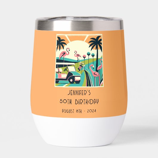 アールデコゴルフ50thバースデーパーティー (背面)