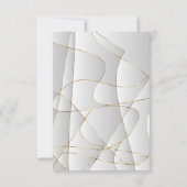 アールデコゴールデンライン 出欠カード (裏面)