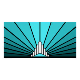 アールデコサンアクア ポスター