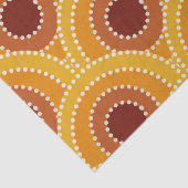 アールデコサンライズレトロパターン 薄葉紙 (詳細)