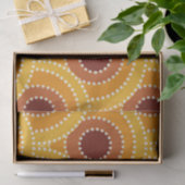 アールデコサンライズレトロパターン 薄葉紙 (ギフト)