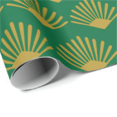 アールデコサンライズ柄 ラッピングペーパー (ロールコーナー)