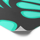 アールデコシェル形状 ポスター (角)