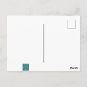 アールデコシェル形状 ポストカード (裏面)