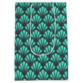 アールデコシェル形状 ミディアムペーパーバッグ (裏面)