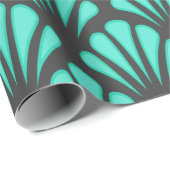 アールデコシェル形状 ラッピングペーパー (ロールコーナー)