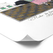 アールデコシャルルマーティンファッションプレートプリントポスター ポスター (角)