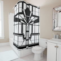 アールデコシャワーカーテン