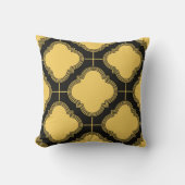 アールデコシームレスパターン。ヴィンテージ飾り クッション (正面)