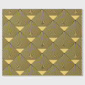 アールデコシームレスパターン。装飾オーナメント。  ラッピングペーパー (フラット)