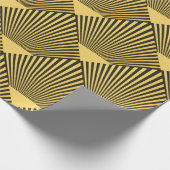 アールデコシームレスパターン。装飾オーナメント。  ラッピングペーパー (角)