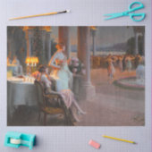 アールデコシーンbyデルフィン・エンジョラス・デコパージュ 薄葉紙 (クラフト)