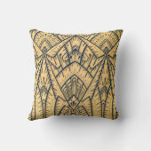 アールデコジオアーキテクチャピロー クッション (裏面)