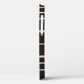 アールデコジオメトリ：金ゴールド水彩壁紙 Case-Mate iPhoneケース (裏面 / 左)