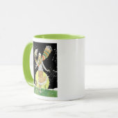 アールデコスケーター・ガール・イン・ザ・スノー マグカップ (正面左)