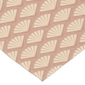 アールデコスタイルのバラ色 ショートテーブルランナー (コーナー)