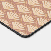 アールデコスタイルのバラ色 デスクマット (コーナー)