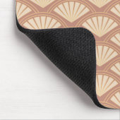 アールデコスタイルのバラ色 マウスパッド (コーナー)