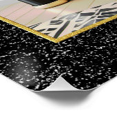 アールデコスタイルカクテルキャビネットポスター。 ポスター (コーナー)