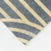 アールデコスタイルデザイン高級ジオメトリシームレスpa フリースブランケット (角)