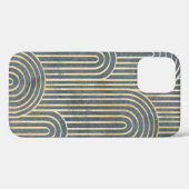 アールデコスタイルデザイン高級ジオメトリシームレスpa Case-Mate iPhoneケース (裏面 (横))
