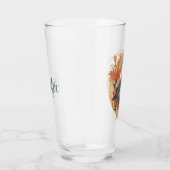 アールデコスタイルバードオブパラダイスデザイン タンブラーグラス (右)