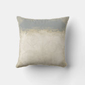 アールデコスタイルピーコックグレーヴィンテージレース クッション (裏面)