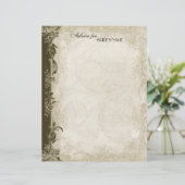 アールデコスタイルピーコックチョコレートヴィンテージレース (スタンド正面)