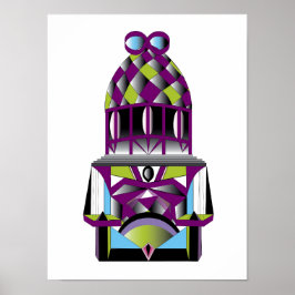 アールデコスタイルポスター ポスター