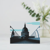 アールデコスタイルロンドンポストカード ポストカード (スタンド正面)